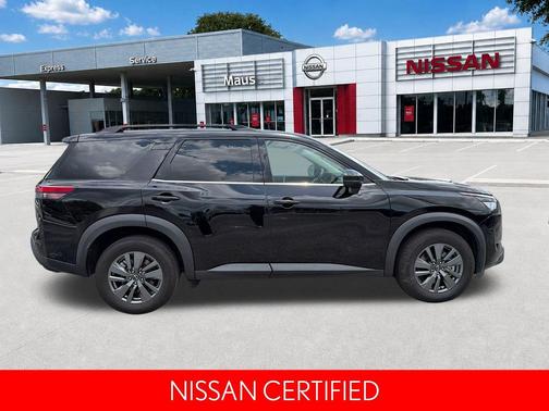 Super Black 2024 Nissan Pathfinder SV 4WD