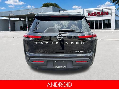 Super Black 2024 Nissan Pathfinder SV 4WD