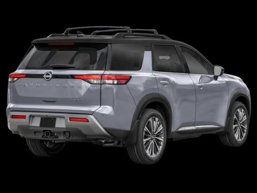 Gray 2026 Nissan Pathfinder Platinum