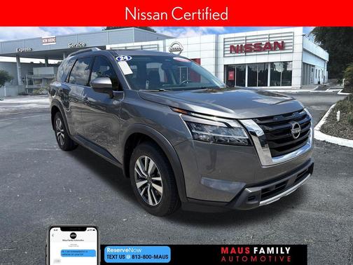 Gun Metallic 2024 Nissan Pathfinder SL FWD
