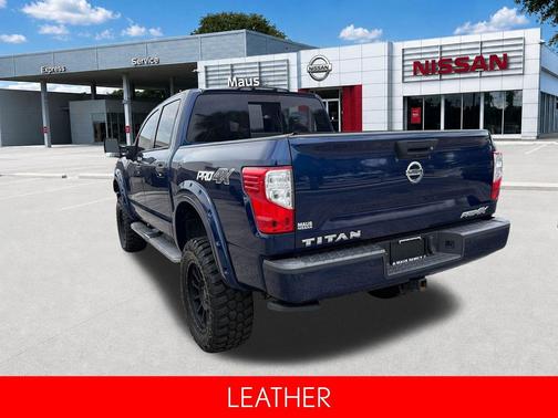 Deep Blue Pearl Metallic 2019 Nissan Titan PRO-4X