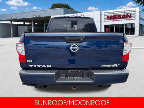 Deep Blue Pearl Metallic 2019 Nissan Titan PRO-4X