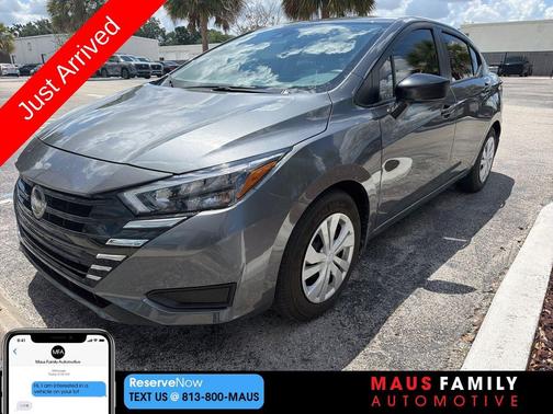 Gun Metallic 2025 Nissan Versa 1.6 S