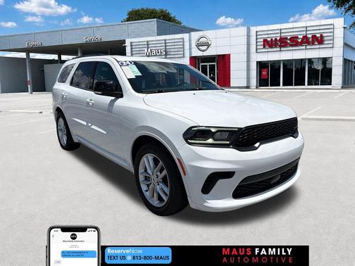 White Knuckle Clearcoat 2024 Dodge Durango GT Plus