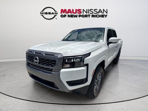 Glacier White 2026 Nissan Frontier SV