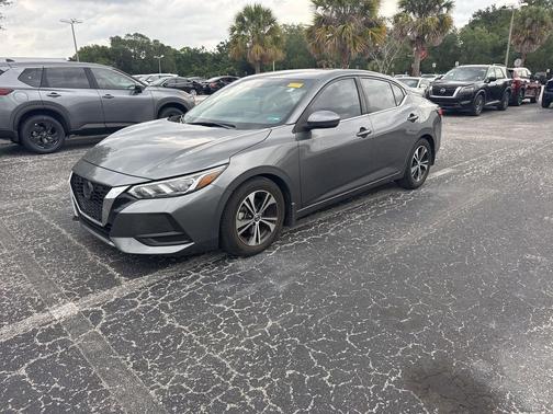Gun Metallic 2020 Nissan Sentra SV