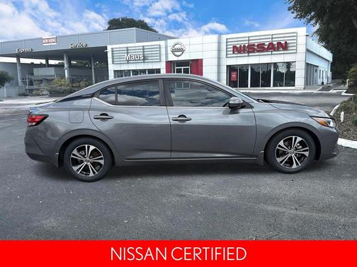 Gun Metallic 2020 Nissan Sentra SV