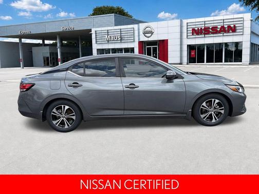 Gun Metallic 2020 Nissan Sentra SV