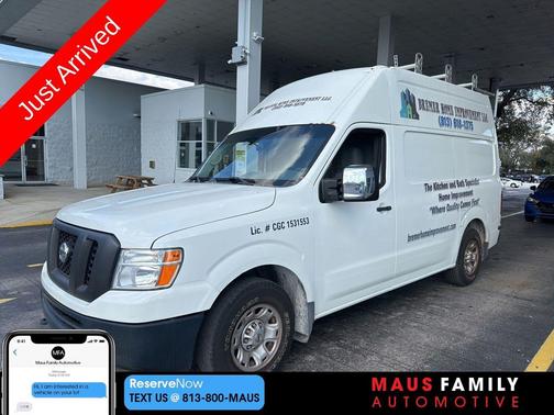 2016 Nissan NV Cargo NV2500 HD SV V8