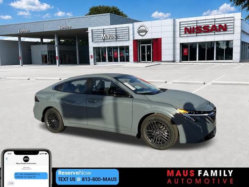 Atlantic Gray Metallic 2026 Nissan Sentra SV