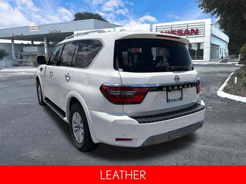 Aspen White Tricoat 2024 Nissan Armada SV 2WD