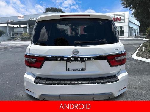 Aspen White Tricoat 2024 Nissan Armada SV 2WD