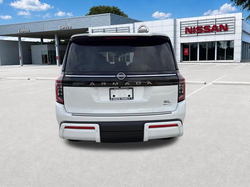 Aspen White Tricoat 2026 Nissan Armada SL