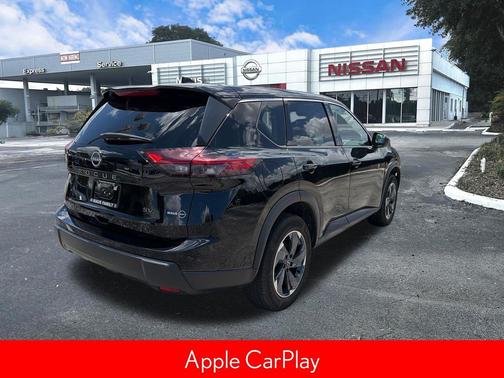 Super Black 2024 Nissan Rogue SV
