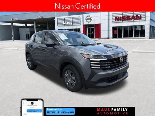 Gun Metallic 2025 Nissan Kicks S