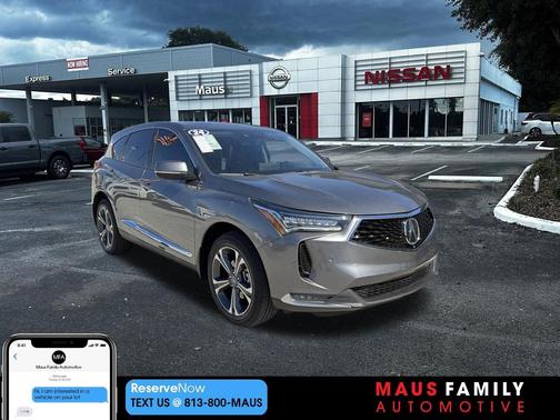 Liquid Carbon Metallic 2024 Acura RDX Advance Package