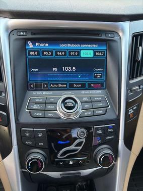 Shimmering White Mica 2013 Hyundai SONATA Limited