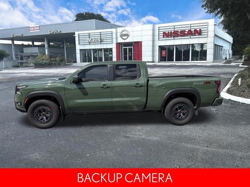 Tactical Green Metallic 2025 Nissan Frontier PRO-4X