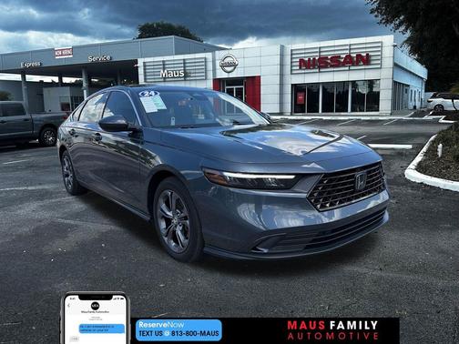Meteorite Gray Metallic 2024 Honda Accord EX