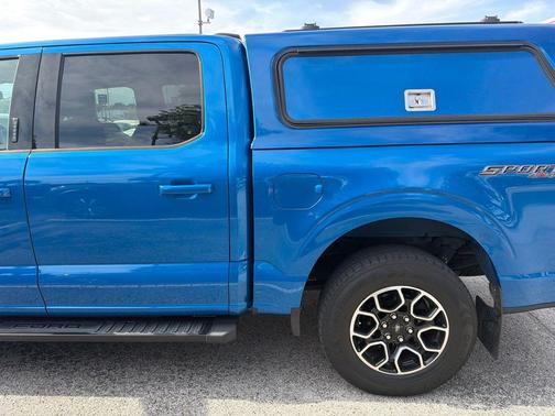 Blue 2021 Ford F-150 XLT