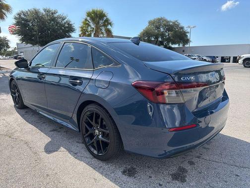 Blue Lagoon Pearl 2025 Honda Civic Sport