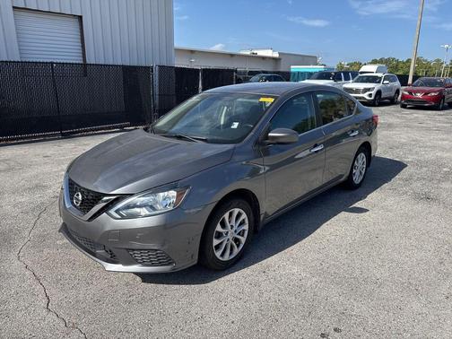 Gun Metallic 2019 Nissan Sentra SV