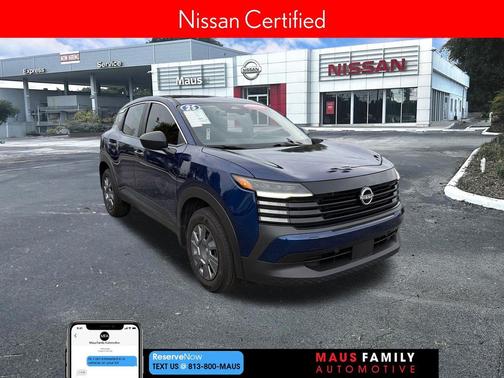 Deep Blue Pearl 2025 Nissan Kicks S