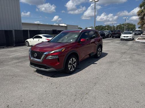 Scarlet Ember Tintcoat 2023 Nissan Rogue SV