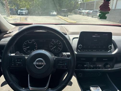 Scarlet Ember Tintcoat 2023 Nissan Rogue SV