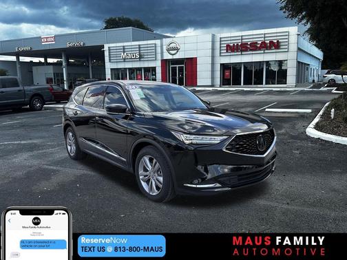 Majestic Black Pearl 2024 Acura MDX Standard