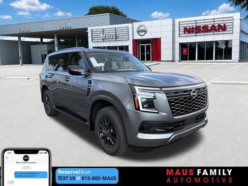 Gun Metallic 2026 Nissan Armada SV