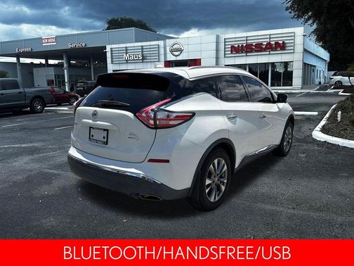 Pearl White 2017 Nissan Murano SL
