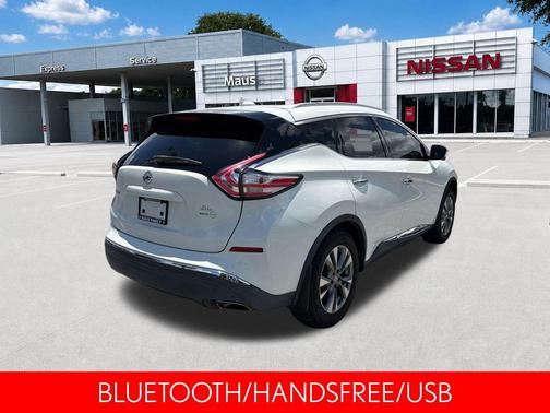 Pearl White 2017 Nissan Murano SL