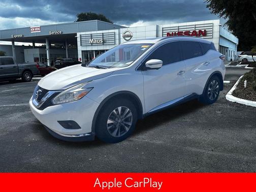 Pearl White 2017 Nissan Murano SL