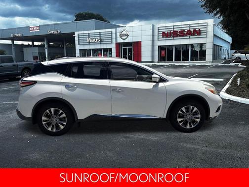 Pearl White 2017 Nissan Murano SL