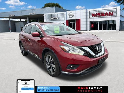 Cayenne Red Metallic 2018 Nissan Murano Platinum