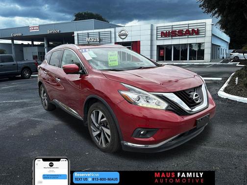 Cayenne Red Metallic 2018 Nissan Murano Platinum