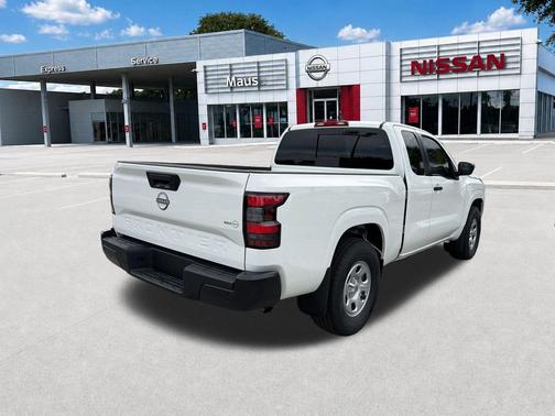 Glacier White 2026 Nissan Frontier S
