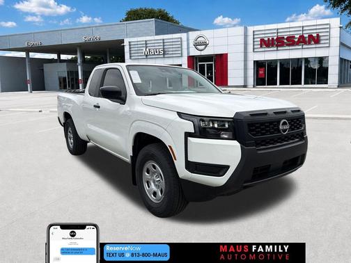 Glacier White 2026 Nissan Frontier S