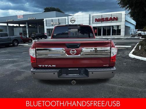 Cayenne Red 2017 Nissan Titan Platinum Reserve