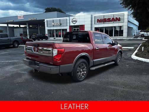Cayenne Red 2017 Nissan Titan Platinum Reserve