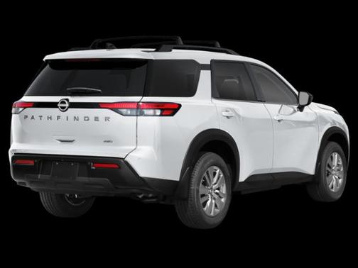 White 2026 Nissan Pathfinder SV