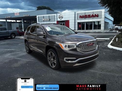 Iridium Metallic 2018 GMC Acadia Denali