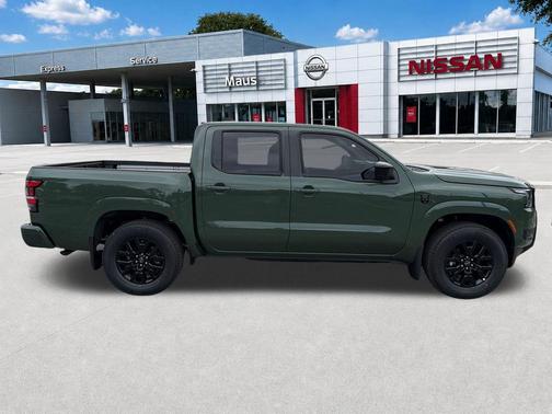 Tactical Green Metallic 2026 Nissan Frontier SV