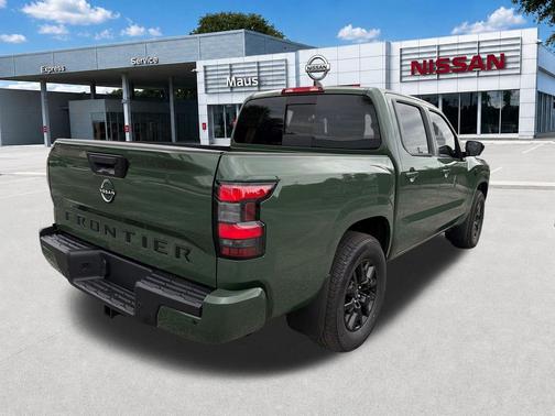 Tactical Green Metallic 2026 Nissan Frontier SV