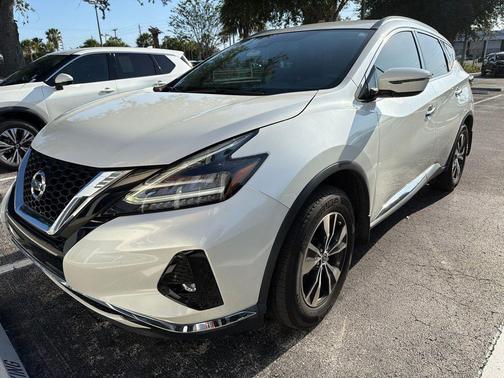 Pearl White Tricoat 2021 Nissan Murano SV FWD