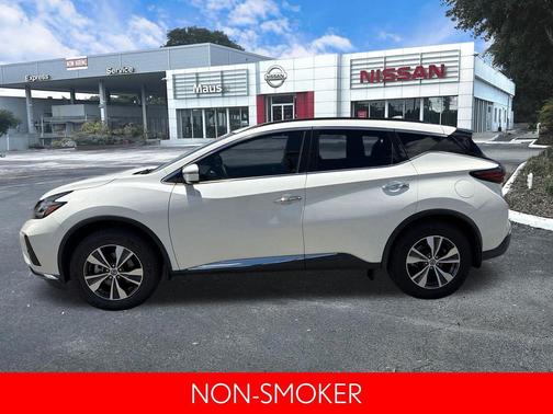 Pearl White Tricoat 2021 Nissan Murano SV FWD