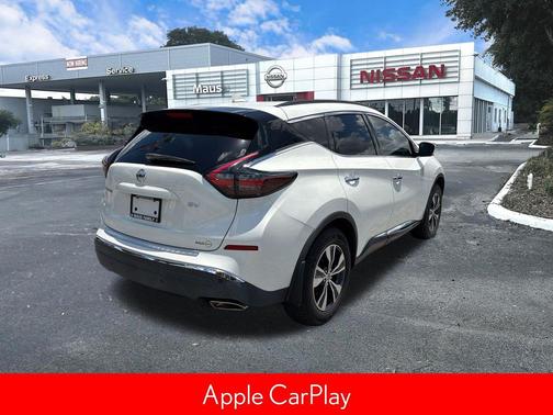 Pearl White Tricoat 2021 Nissan Murano SV FWD