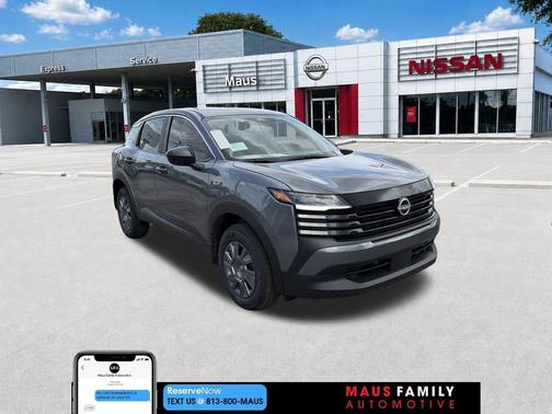 Gun Metallic 2026 Nissan Kicks S