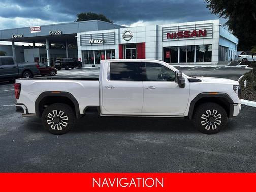White Frost Tricoat 2024 GMC Sierra 2500 Denali Ultimate
